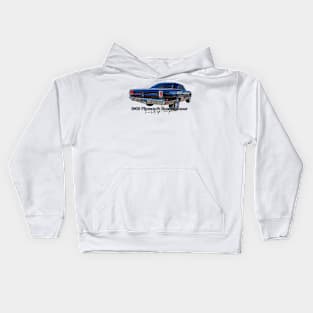 1969 Plymouth Road Runner Hardtop Coupe Kids Hoodie